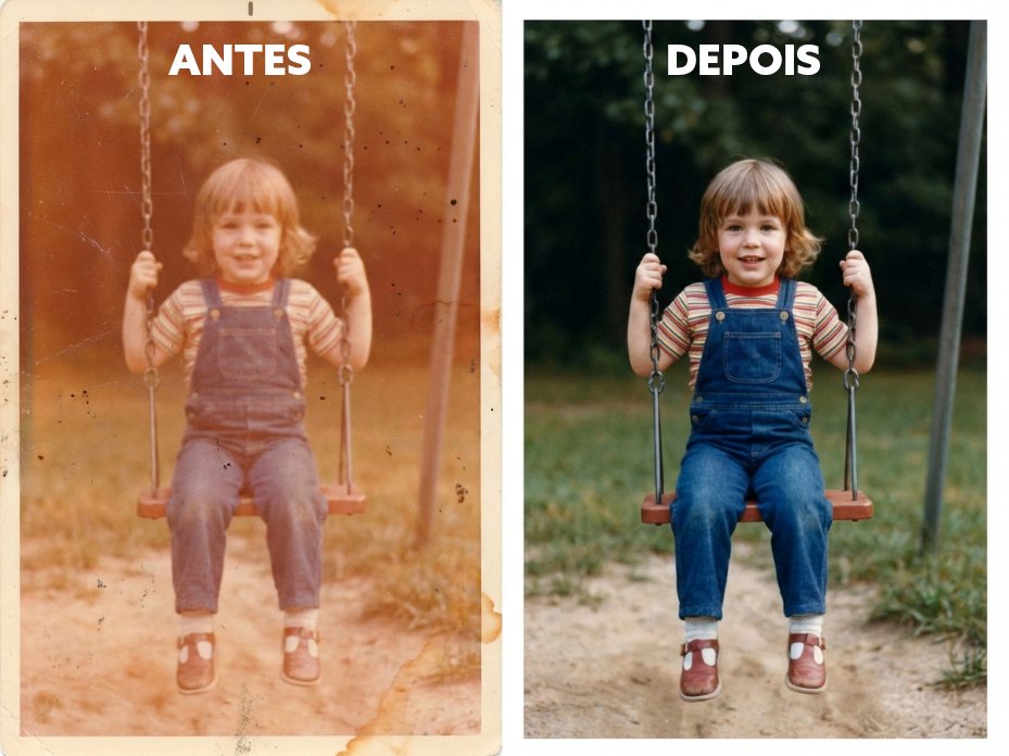 Antes e Depois - Restauração