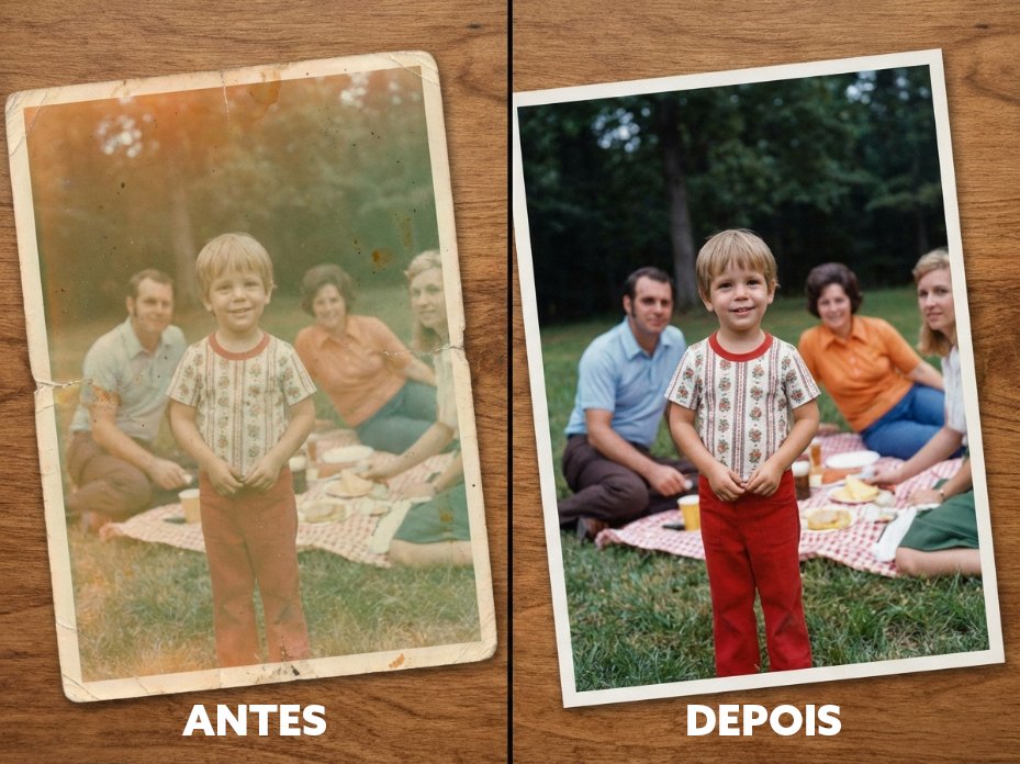 Restauração - Criança no Parque